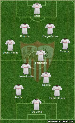 Sevilla F.C., S.A.D. Formation 2021