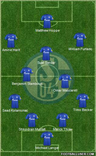 FC Schalke 04 football formation