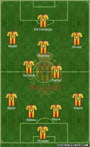 Yellow Red KV Mechelen Formation 2021