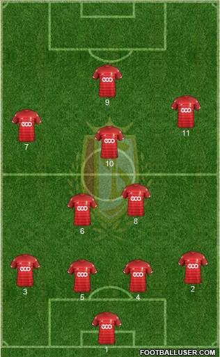 R Standard de Liège football formation