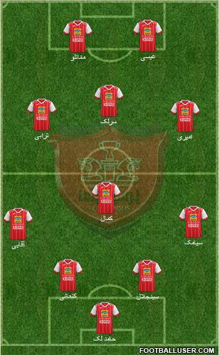 Persepolis Tehran Formation 2021