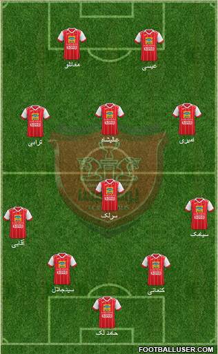 Persepolis Tehran Formation 2021