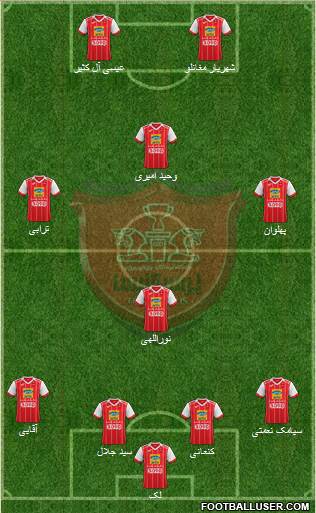 Persepolis Tehran Formation 2021