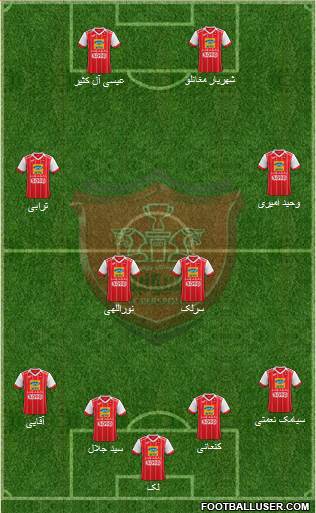 Persepolis Tehran Formation 2021