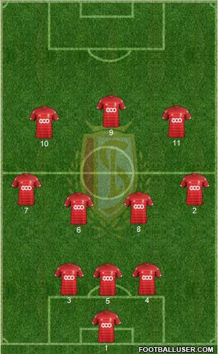 R Standard de Liège football formation