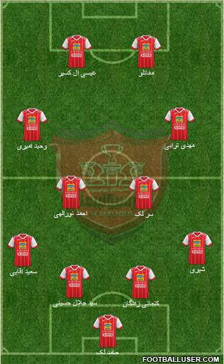 Persepolis Tehran Formation 2021