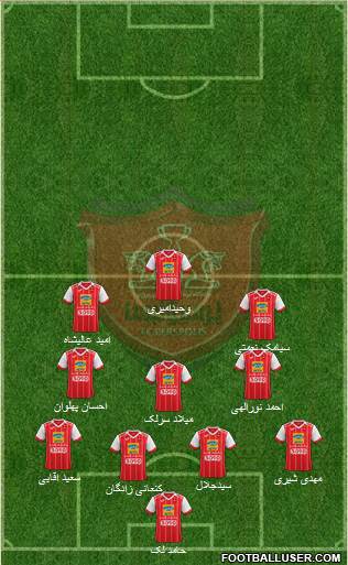 Persepolis Tehran Formation 2021