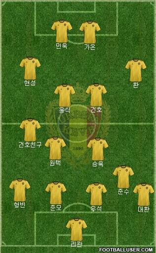 Belgium Formation 2021