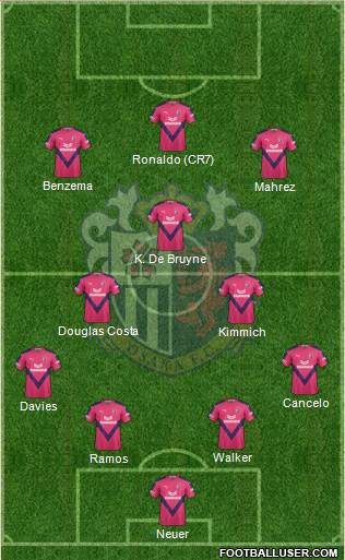 Cerezo Osaka football formation