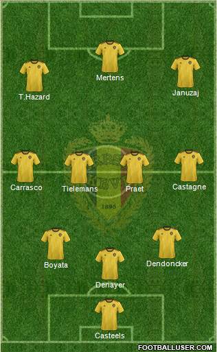 Belgium Formation 2021