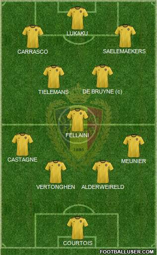 Belgium Formation 2021