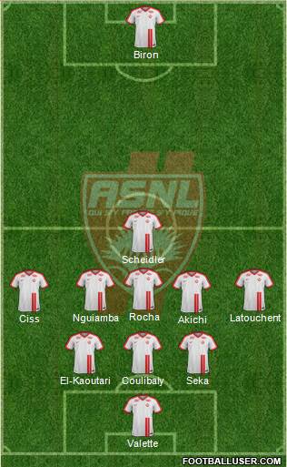 A.S. Nancy Lorraine football formation