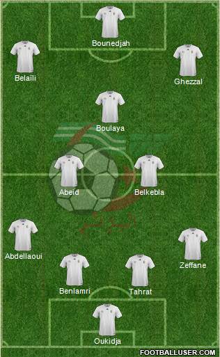 Algeria Formation 2021