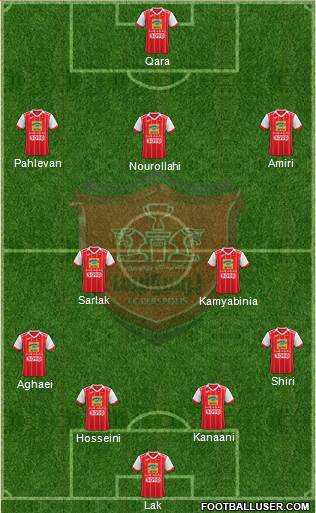 Persepolis Tehran Formation 2021