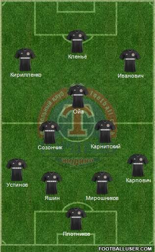 Torpedo Zhodino Formation 2021