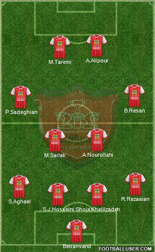 Persepolis Tehran Formation 2021