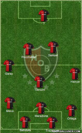 Newell's Old Boys football formation