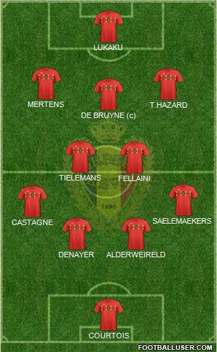 Belgium Formation 2021