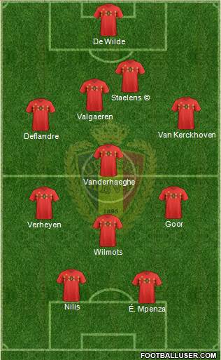 Belgium Formation 2021
