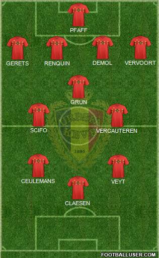 Belgium Formation 2021