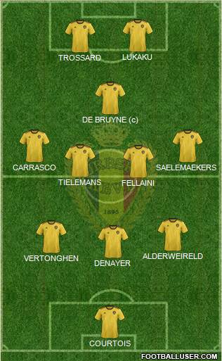 Belgium Formation 2021