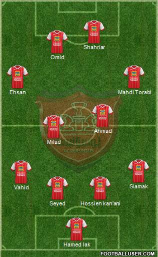 Persepolis Tehran Formation 2021