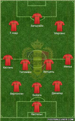 Belgium Formation 2021