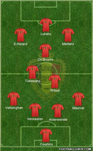 Belgium Formation 2021