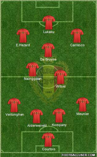 Belgium Formation 2021