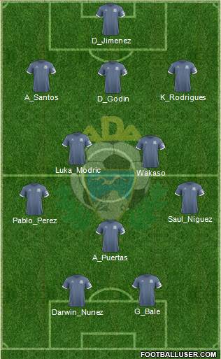 A.D. Alcorcón football formation