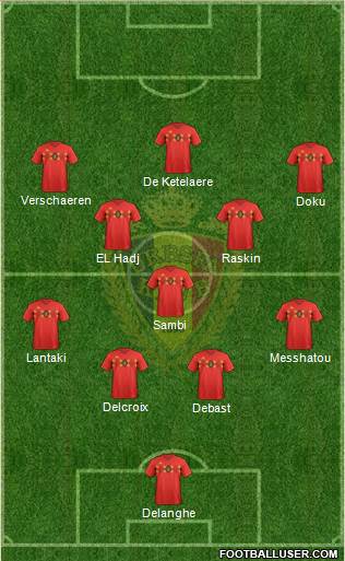 Belgium Formation 2021