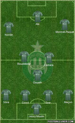 A.S. Saint-Etienne football formation