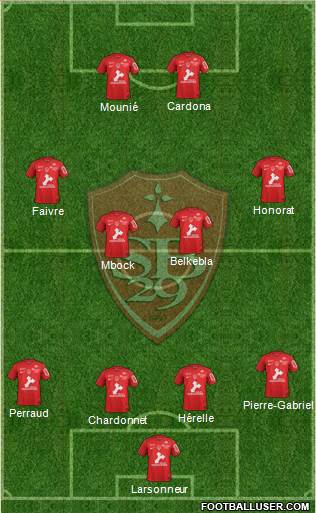 Stade Brestois 29 Formation 2021