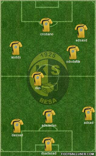 KS Besa Kavajë Formation 2021
