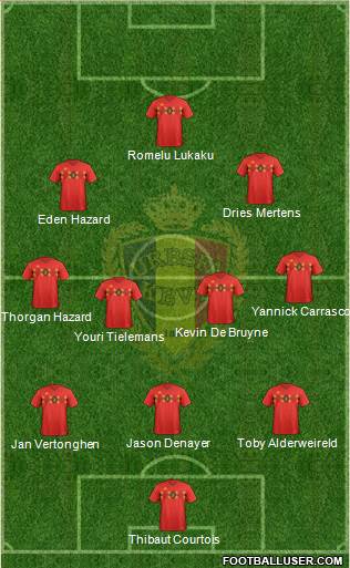 Belgium Formation 2021