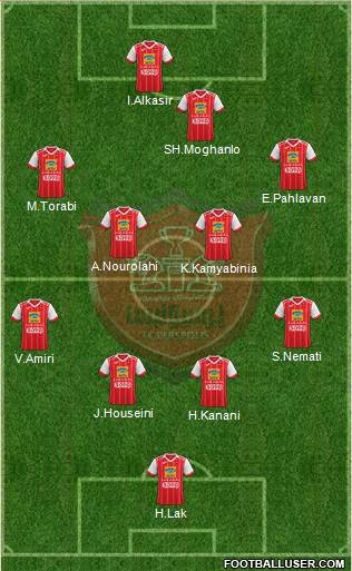 Persepolis Tehran Formation 2021