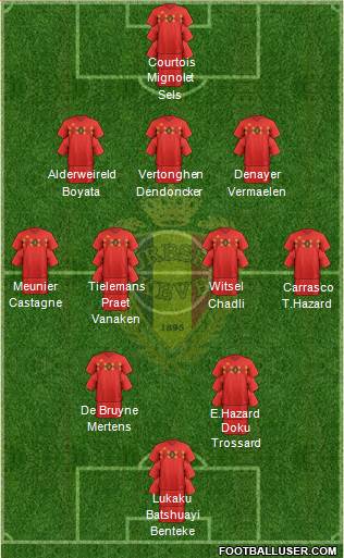 Belgium Formation 2021