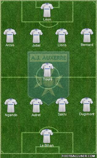 A.J. Auxerre Formation 2021