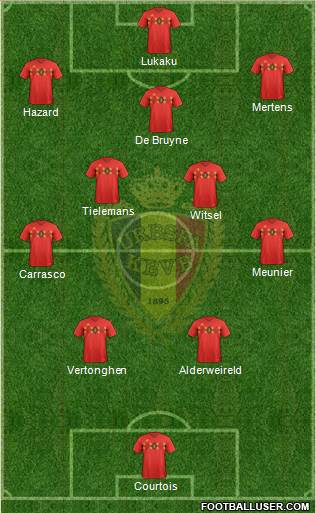 Belgium Formation 2021