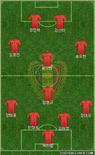 Belgium Formation 2021