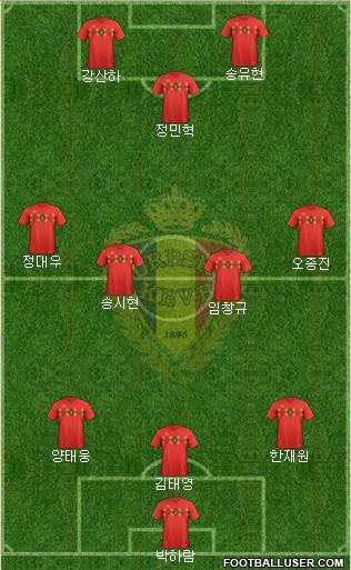 Belgium Formation 2021