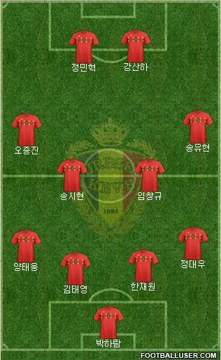 Belgium Formation 2021