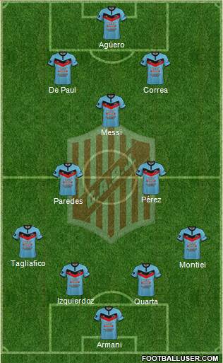 9 de Julio Formation 2021