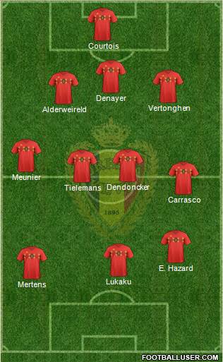 Belgium Formation 2021