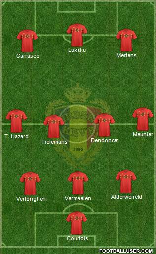 Belgium Formation 2021
