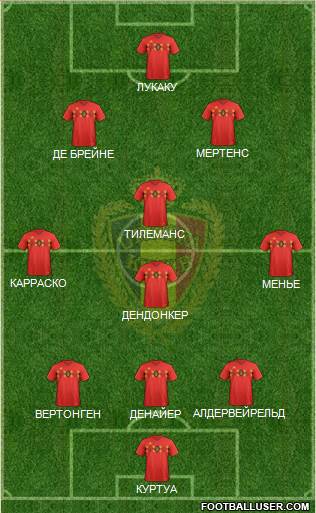 Belgium Formation 2021