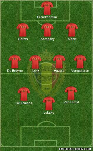 Belgium Formation 2021