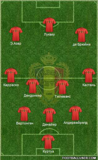 Belgium Formation 2021