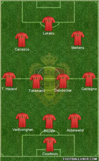 Belgium Formation 2021