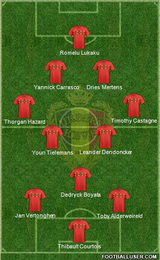 Belgium Formation 2021